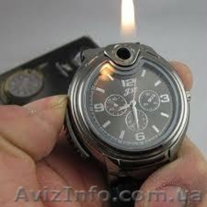 НАРУЧНЫЕ ЧАСЫ ЗАЖИГАЛКА. #950897