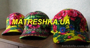 Кепка из платка в стиле Лурдес,  Матрешка #910808