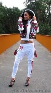 Куртка теплая из платка + галифе из велюра в стиле Лурдес,  Матрешка #913184