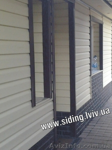 Продажа сайдинга Львов,  сайдинг виниловый,  сайдинг акриловый,  софит,  блокхаус во #964788