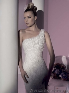 Прокат шикарного кружевного свадебного платья Fara Sposa #959222