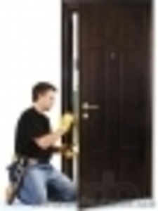 Установка металлических,  м/к дверей.   Ремонт дверей.  Центр города. #966986