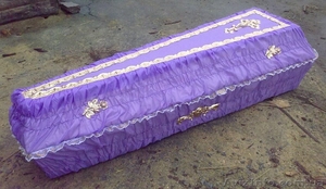 Гробы обитые тканью #963868