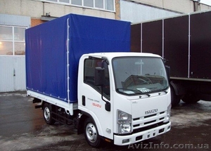 ISUZU NLR 85 А борт -тент #953573