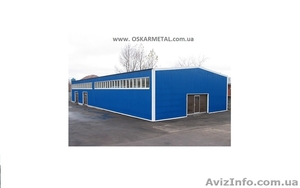 Строительство ангаров, склады, помещения #955950