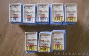 Эндодонтия,  К-файлы,  Н-файлы,  К-римеры,  30 грн упаковка #957203