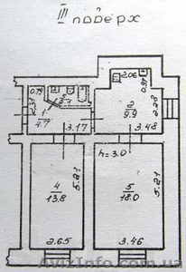 2-комн. квартира в центре города на Елисаветинской #959633