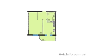 продам 1комн. кв. от хозяина Черемушки 44500$ ТОРГ #968315