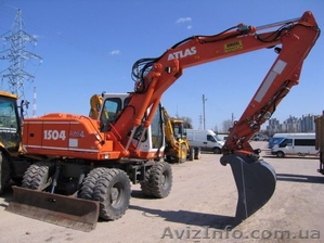 Запчасти,  ремонт  экскаватора Atlas 1204,  1304,  1404,  1504,  1604,  1704,  1804. #959380