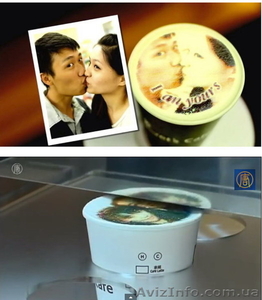 Принтер для кофе. Coffee printer #966489