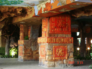 Разработка уникальных интерьеров. Роспись,  скульптура,  скалы,  лепнина… #951841