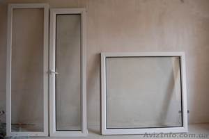 Продам б/у балконный блок с окном,    окно отдельно #954464