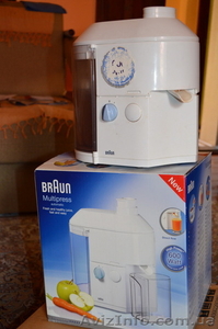 Соковыжымалка,  Braun,  б у,  рабочая,  без ремонта,  с упаковкой #959014