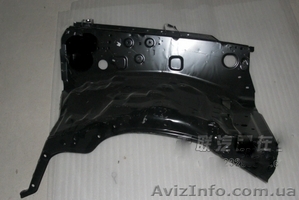 фартук левого переднего крыла (левый брызговик) Toyota Land Cruiser 200  07-    #951758