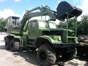 КРАЗ 255 Б1 Экскаватор #956801