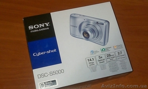 Продам новый цифровой фотоаппарат SONY DSC-S5000 #962863