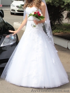 Свадебное платье для красивой невесты #963286