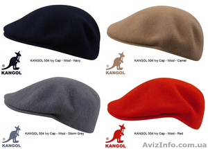 Шерстяная кепка kangol 504 #953945