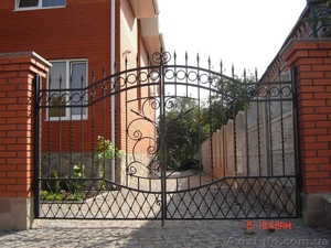 Кованые ворота различных конструкций #956027