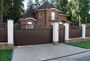 Автоматические откатные ворота #956034