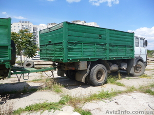 камазовский прицеп от зерновоза #957382