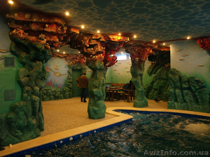 Уникальный интерьер. Роспись,  скульптура,  скалы,  лепнина… #951832