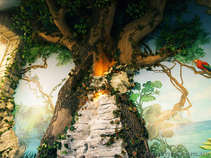 Уникальная художественная отделка интерьера. #951846