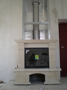Каминная топка -установка, дизайн Донецк.Донецкая обл #965367