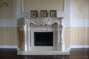 Каминные порталы из мрамора и гранита #965221