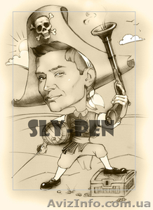 Шаржи в электронном виде  #956636