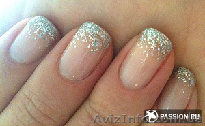 Маникюр-педикюр,  наращивание гелем #960447