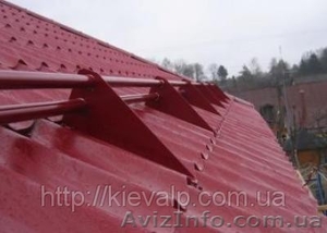 Трубчатые снегозадержатели монтаж и установка в Киеве,  снегозадержатели трубчаты #974534