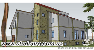 Дизайн-проект. Все стадии рабочей документации.Проекты домов Киев #976150