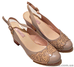 Туфли женские кожаные,  р-р 37,  новые,  бежевые,  пр-во Россия #976140