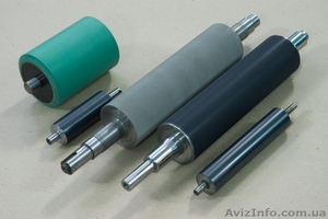 обрезинивание валов гуммирование роликов нанесение резины силикона  #983798