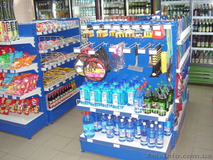 Стеллажи для АЗС. Торговое оборудование. #969003