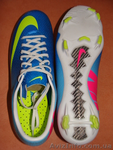 Бутсы Nike Mercurial Veloce FG - BlueVoltBlue #985498