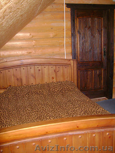 Кровати, кухни, комоды, мебель для кафе из натурального дерева. #971767