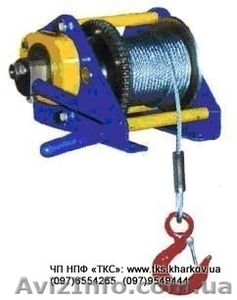 Тельферы. Блоки монтажные. Крюки чалочные. Скобы. Звенья. Коуши. #983969