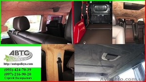 Обшивка салона микроавтобуса,  перетяжка салона #976006