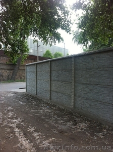 Еврозаборы в Днепропетровске ворота бетонные изделия из бетона навесы из поликар #999567