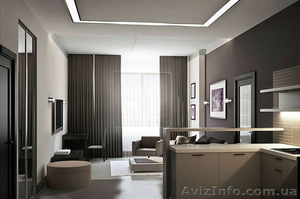 Двухкомнатная квартира студия в элитном новострое 65м,  ремонт 2012 года #997125