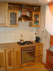 Кухни эконом класса из натурального дерева без МДФ и ДСП под заказ в Запорожье #993314