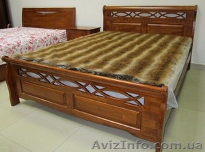 Кровать из гевеи 966 #995821