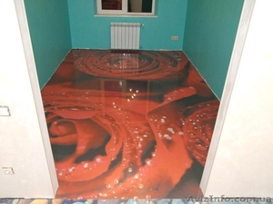 Наливные бесшовные 3d полимерные полы. #1000739