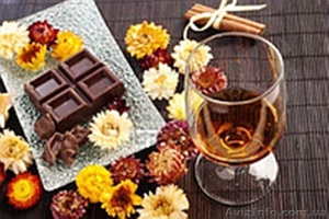 Термостабильная шоколадная начинка со вкусом рома. #993295