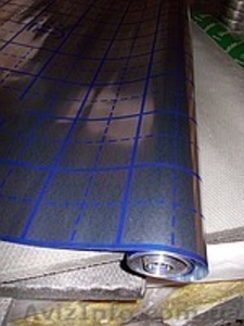 Пленка отражающая,  с разметкой под теплый пол #987137