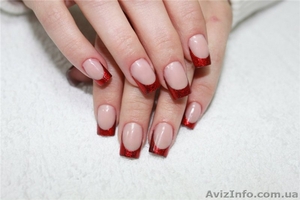 коррекция формы бровей с покраской,  покрытие ногтей гель-лаком #992102