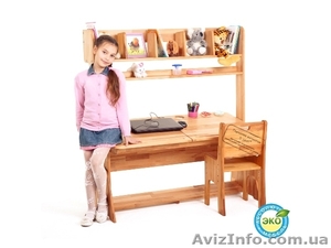 Набор - парта С885 + надстройка Н892 + стул С887 #992112
