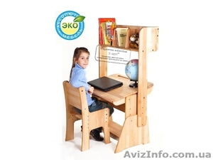Набор - парта С890 + надстройка + стул #992115